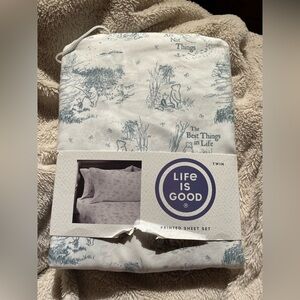 NWT A.A.Milne Pooh Bear Collection Twin Sized Sheet Set